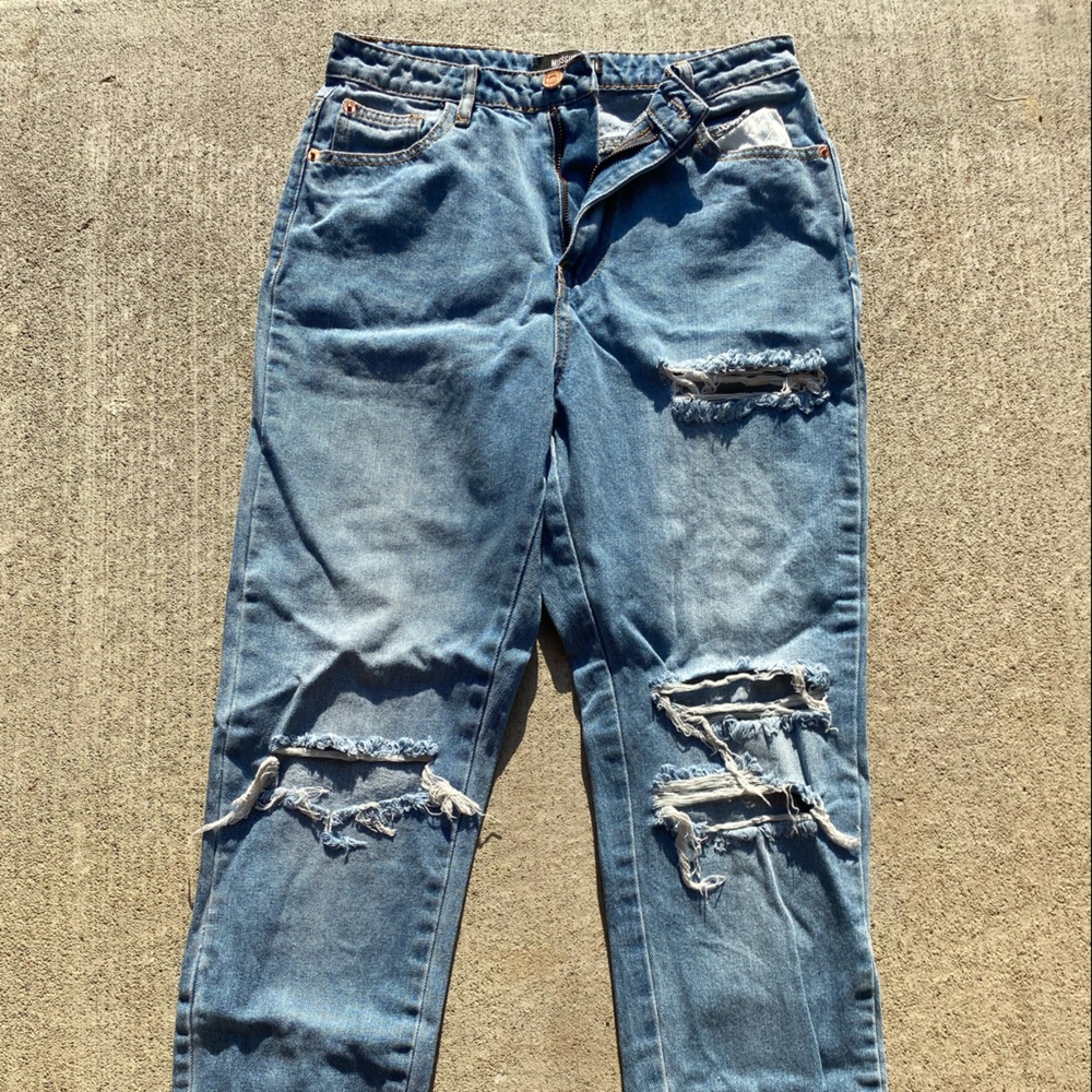 Missguided ripped jeans